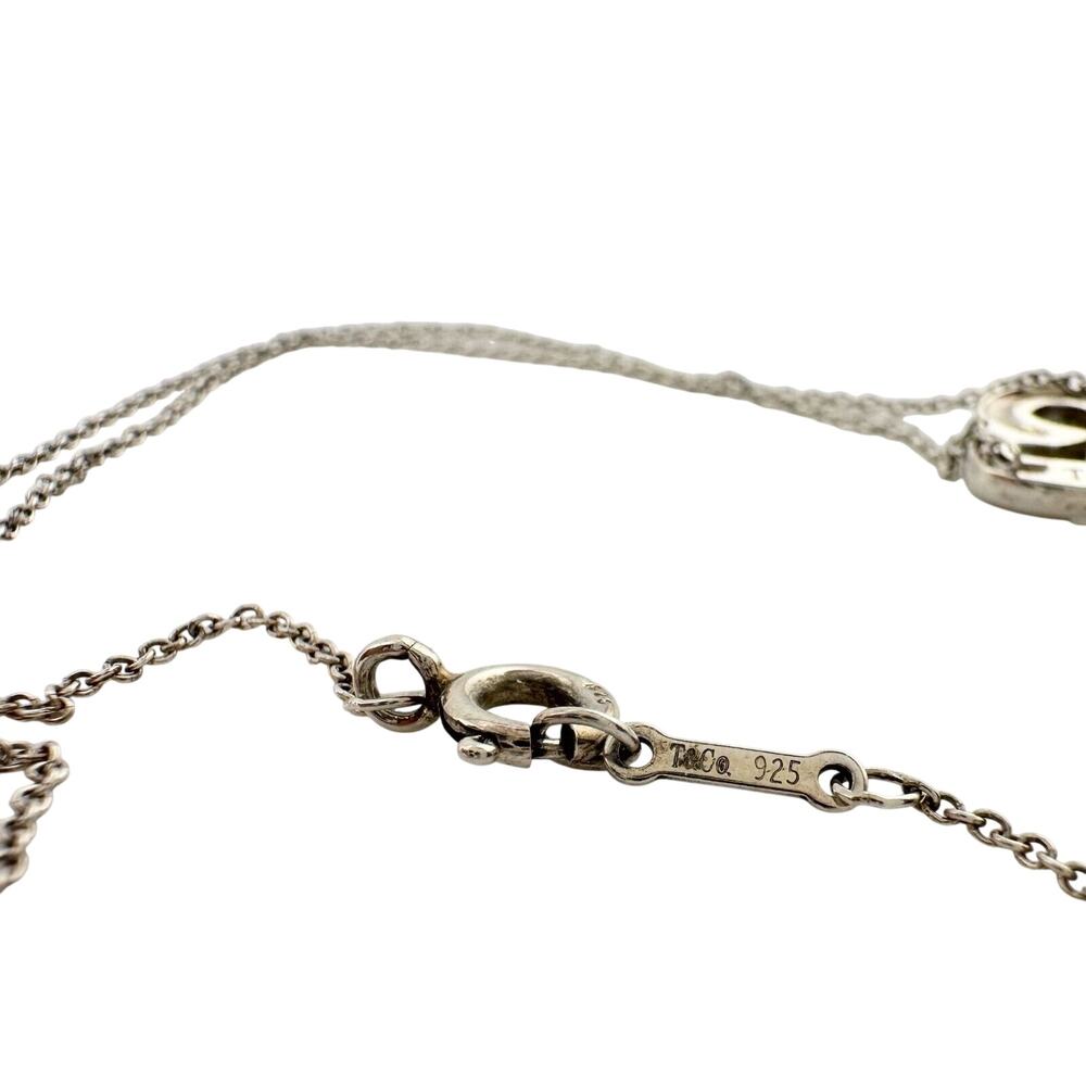Tiffany & Co Paloma Picasso Small Loving Heart Pendant Necklace 16" Chain - Picture 9 of 10